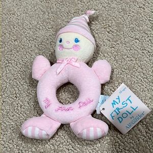 NEW Madame Alexander Rattle/Doll